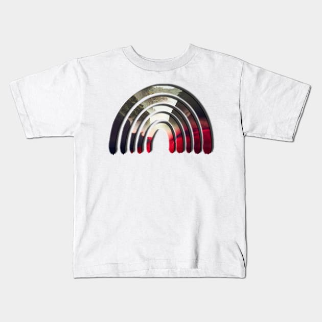 sunrise rainbow Kids T-Shirt by ceklishop